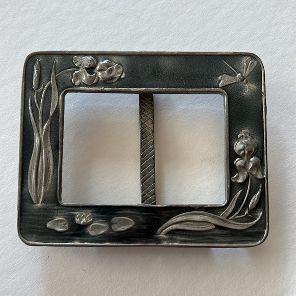 Enamel pewter mini picture frame - Picture 4 of 10